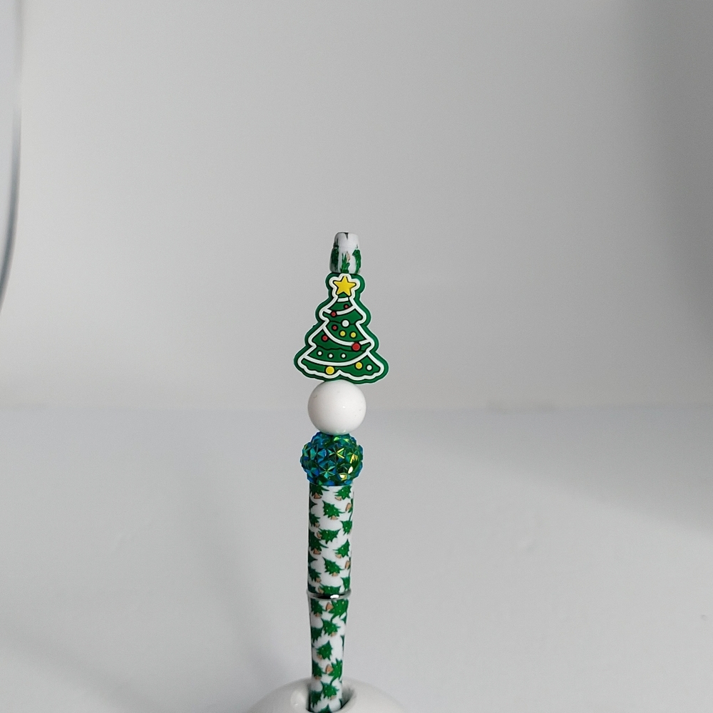 Festive Christmas Tree Pen